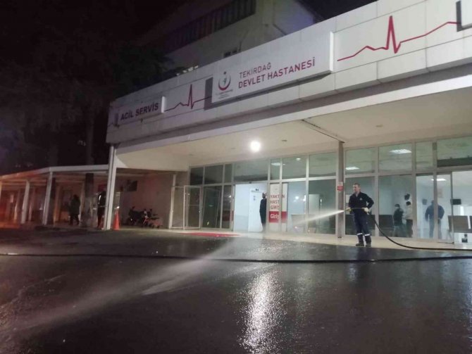 Şehri Baştan Aşağıya Dezenfekte Ettiler