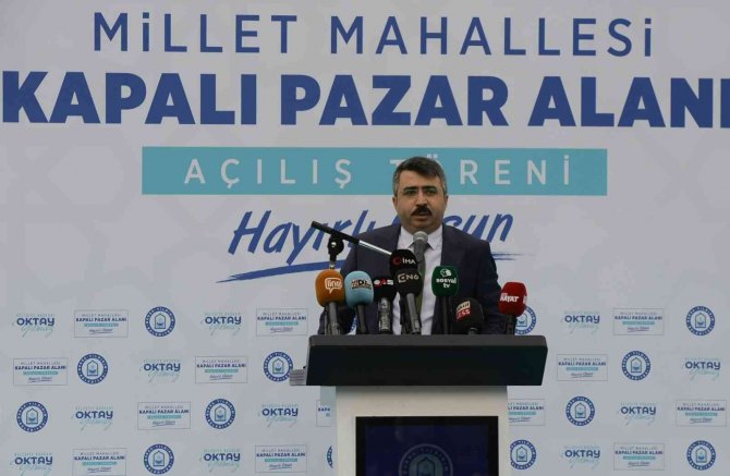 Millet Mahallesi Modern Pazar Alanına Kavuştu