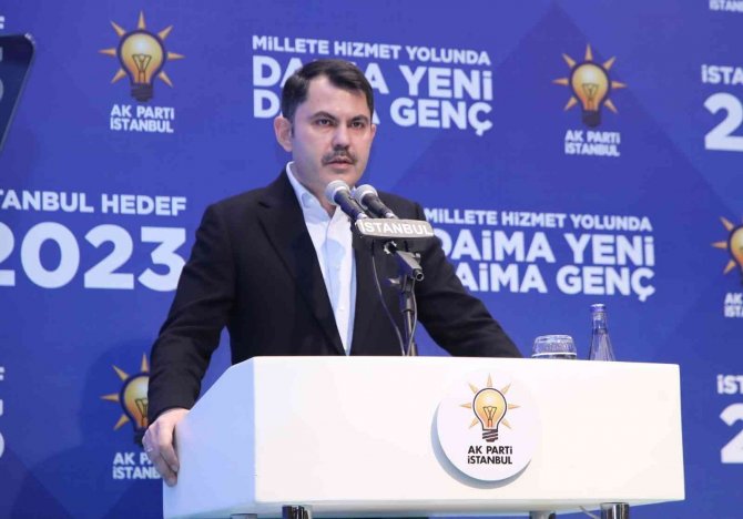 Bakan Kurum: “İ̇stanbul’da Bugün 90’lı Yıllara Geri Dönüş Vardır”