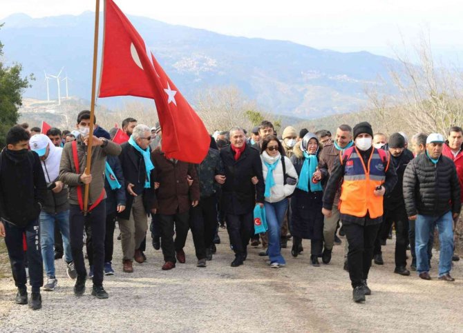 Belen’de Sarıkamış Harekatı’nın 107. Yılı Anma Yürüyüşü Yapıldı