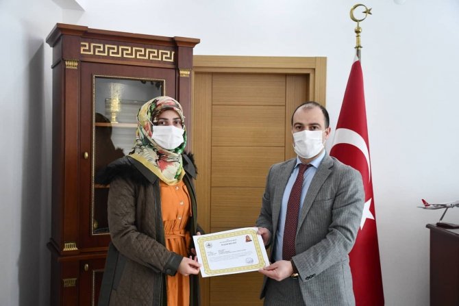 Örnek Öğretmenlere Başarı Belgesi