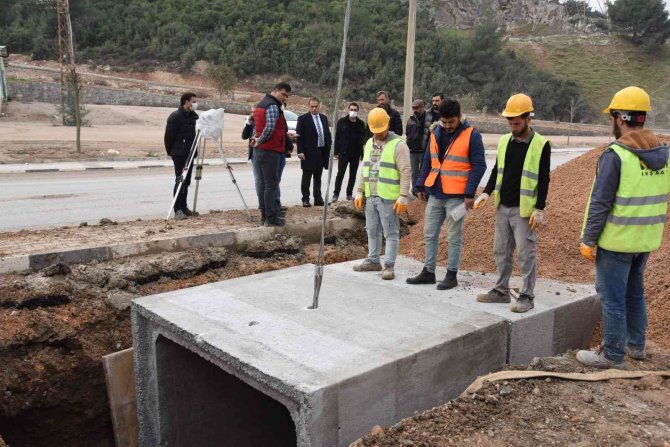 Maski̇ İl Genelinde Su Taşkınlarına Önlem Alıyor