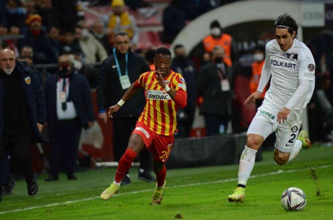 Spor Toto Süper Lig: Kayserispor: 1 - Altay: 0 (Maç Sonucu)
