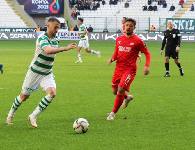 Spor Toto Süper Lig: İ̇h Konyaspor: 0 - Dg Sivasspor: 1 (Maç Sonucu)