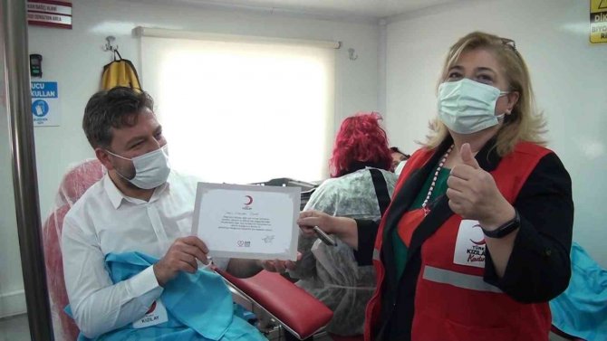 Kütahya’da Kan Bağışı Seferberliği