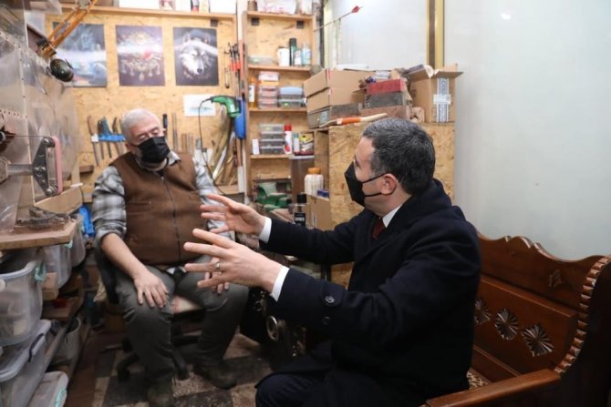 Somut Olmayan Kültürel Mirasçıya Vali Atay’dan Ziyaret