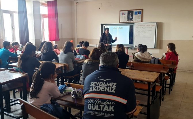 Akdeniz Belediyesinden Çocuklara Sıfır Atık Ve Geri Dönüşüm Eğitimi