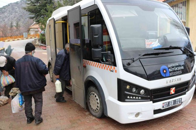 İ̇bradı’da Ücretsiz Ulaşım