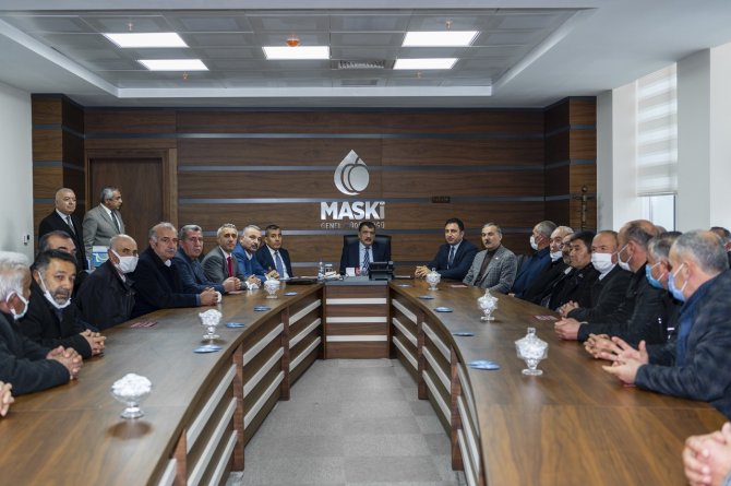 Başkan Gürkan, Kuluncak Heyeti İle Bir Araya Geldi