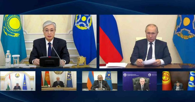 Kazakistan Cumhurbaşkanı Tokayev: “Teröristlerin Asıl Amacı İktidara El Koymak”