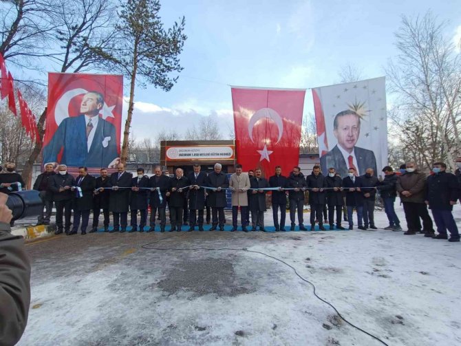 Erzurum’da Organize Sanayi Bölgesi Mesleki Eğitim Merkezi Açıldı