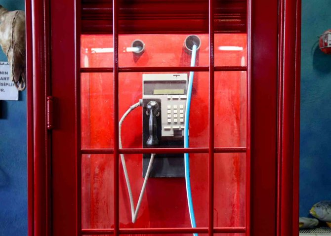 İ̇konik Telefon Kulübesini Akvaryuma Çevirdiler