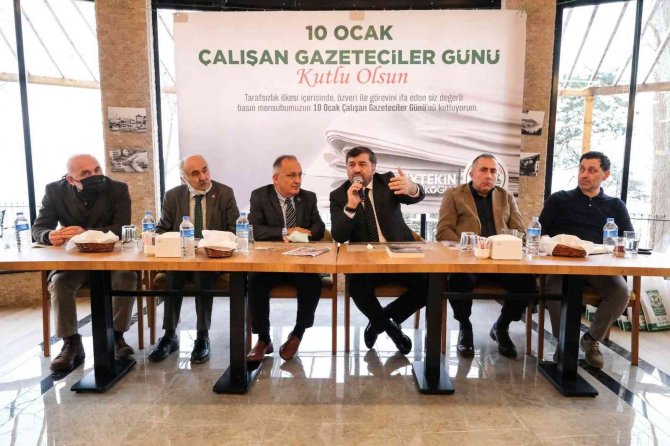 Başkan Şenlikoğlu, Basın Mensuplarıyla Bir Araya Geldi