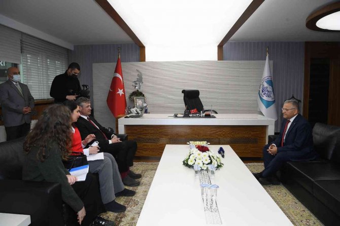 Başkan Büyükkılıç, İ̇sviçre Büyükelçisi Ruch’u Ağırladı