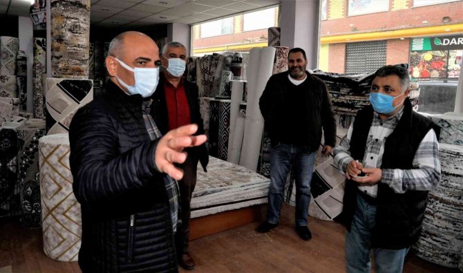 Başkan Söğüt, Ağadere’de İncelemelerde Bulundu