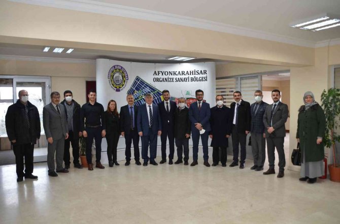 Afyonkarahisar Osb’de Mesleki Eğitim Merkezi İ̇rtibat Bürosu Açıldı