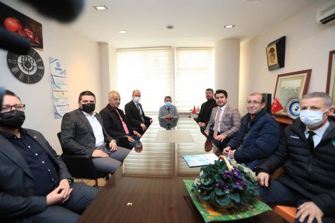 Başkan Örki’den Dgc’ye 10 Ocak Ziyareti