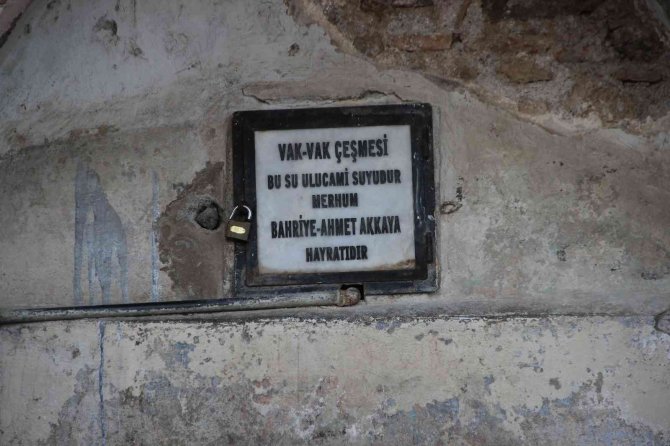 Ecdat Yadigarı Çeşmeler Restore Edilecek