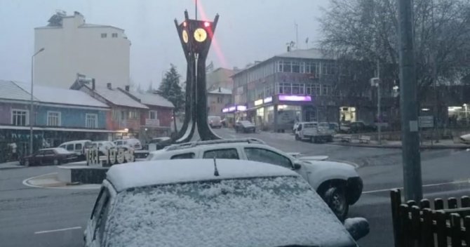 Denizli’ye 2022 Yılının İlk Karı Düştü