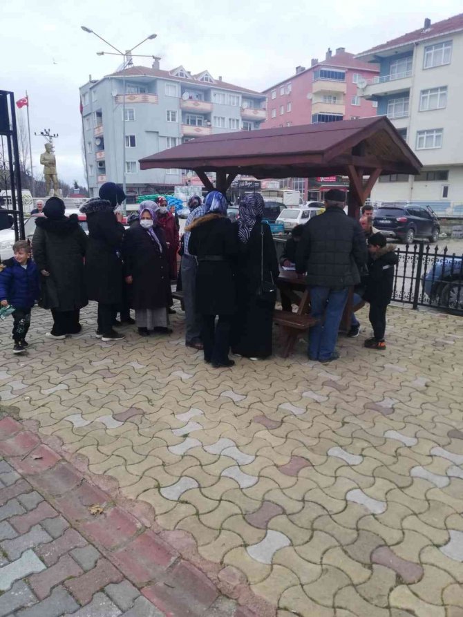 Güzelkent’e Aşı Çadırı Kuruldu