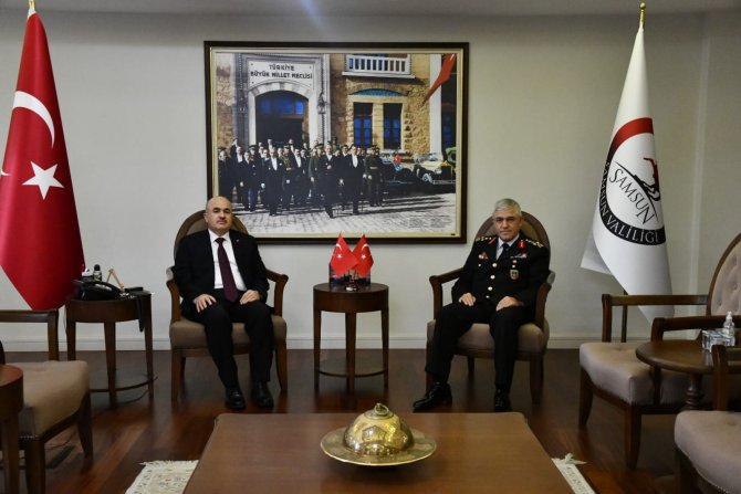 Jandarma Genel Komutanı Samsun’da