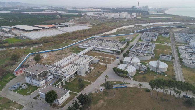 Meski̇, Karaduvar Atıksu Arıtma Tesisi Koku Sistemi Yapım İşini Tamamladı