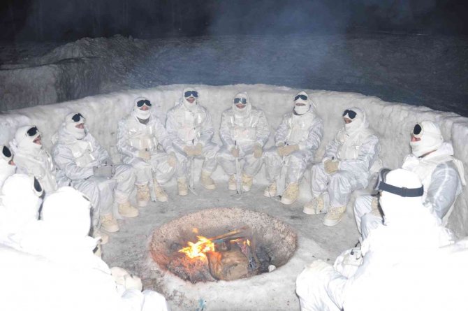 Msb: “Muharebe Eğitim Merkezi Komutanlığımızca 10’uncu Dönem Çığ Ve Barınma Kursu Başarıyla İcra Edildi”