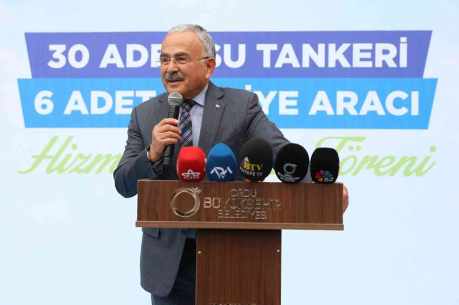 Ordu Büyükşehir Araç Filosunu Güçlendirdi