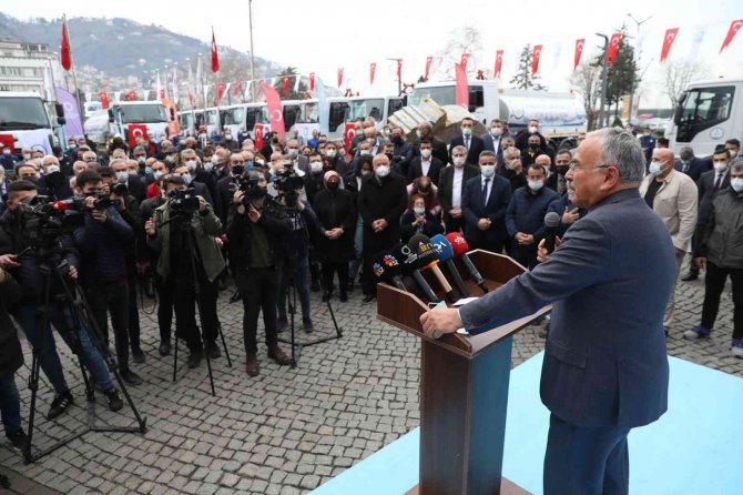 Ordu Büyükşehir Araç Filosunu Güçlendirdi