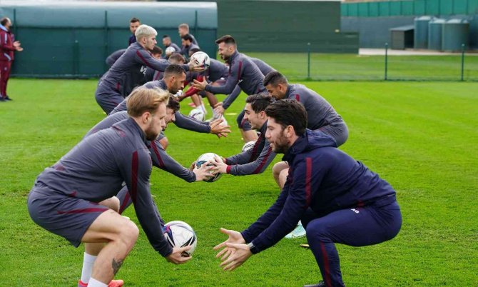 Trabzonspor, Dg Sivasspor Maçı Hazırlıklarını Sürdürdü