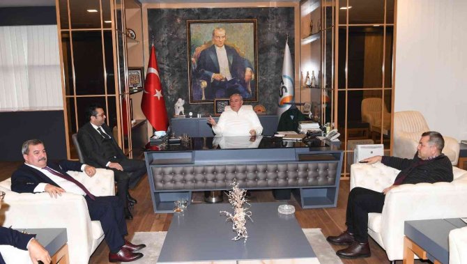 Atso Başkanı Çetin, Akaryakıt Sektörü Temsilcileri İle Buluştu