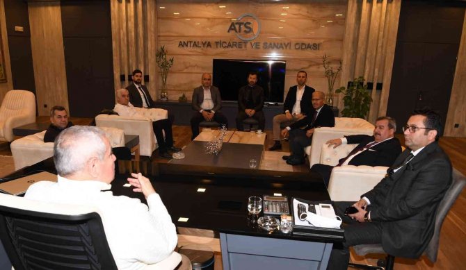 Atso Başkanı Çetin, Akaryakıt Sektörü Temsilcileri İle Buluştu