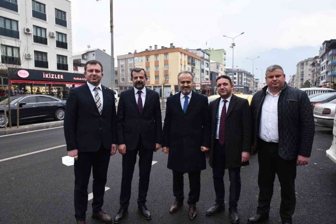 Gürsu Girişine Büyükşehir Makyajı