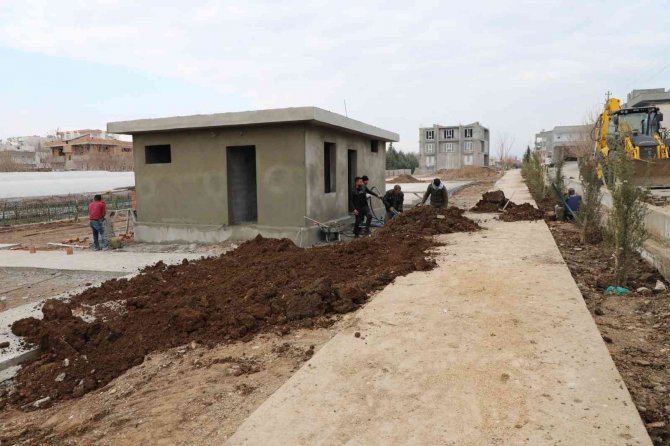 Kanal Boyu İkinci Etap Park Çalışmaları Hızlandı