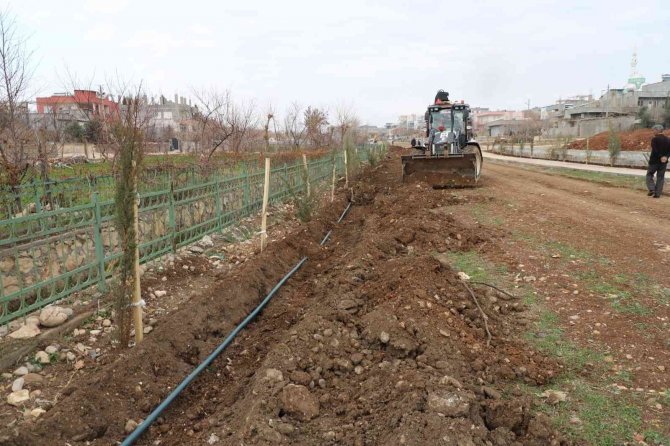Kanal Boyu İkinci Etap Park Çalışmaları Hızlandı