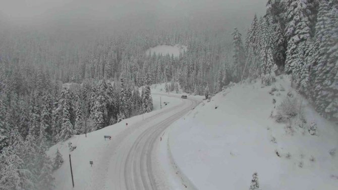 Ilgaz Dağı Kar Altında Kaldı