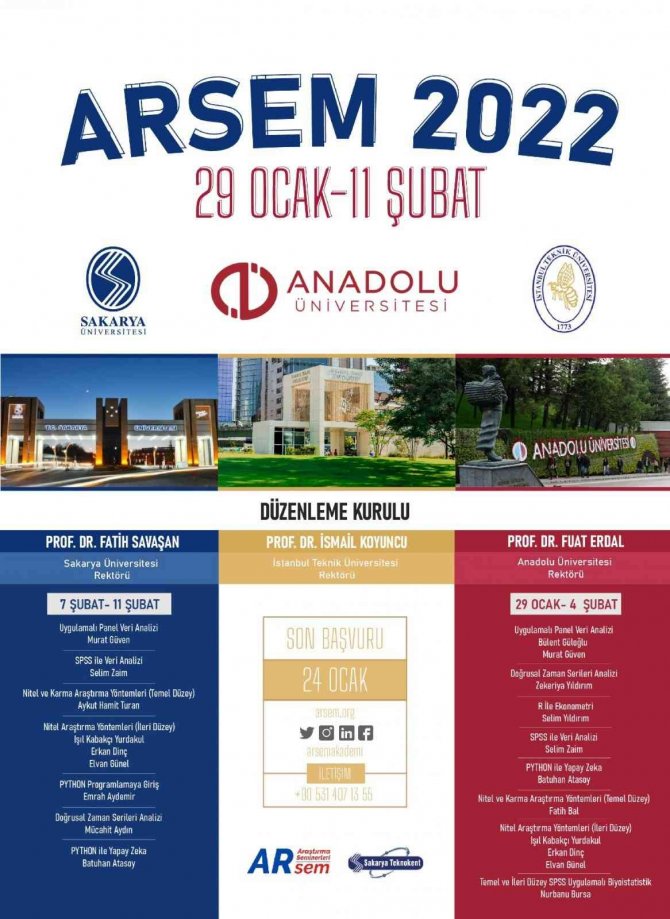 Arsem Kış Dönemi Eğitimleri Başlıyor