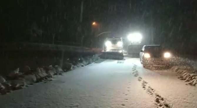 Kartepe’de Beklenen Yoğun Kar Yağışı Etkili Oluyor