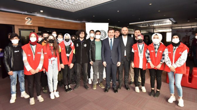 Başkan Kılca, Öğrencilerle “Kesişme; İ̇yi Ki Varsın Eren” Filmini İzledi
