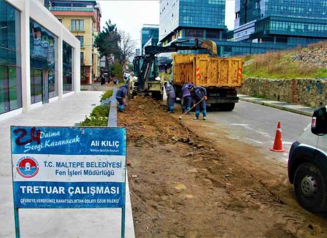 Maltepe Sokaklarında 2022’de De Çalışmalar Devam Ediyor