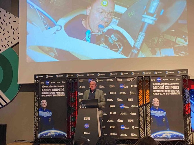 Astronot André Kuipers, Nasa Uzay Sergisi’nde Deneyimlerini Aktardı