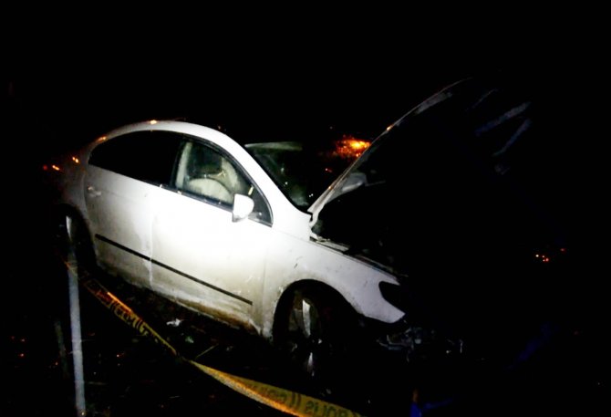 Otomobil Şarampole Uçtu: 1 Ölü, 1 Yaralı