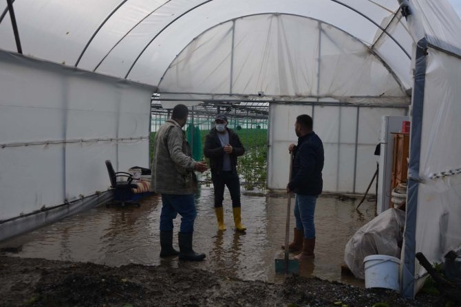 Ortaca’da Seralar Ve Narenciye Bahçeleri Su Altında Kaldı