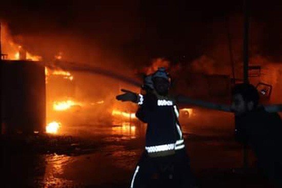 İ̇dlib’de Akaryakıt İstasyonunda Patlama: 2 Ölü, 7 Yaralı