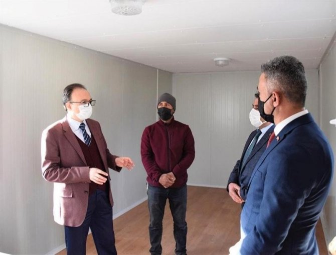 Tamamlanan Konteyner Kentinden 30 Aile Faydalanacak