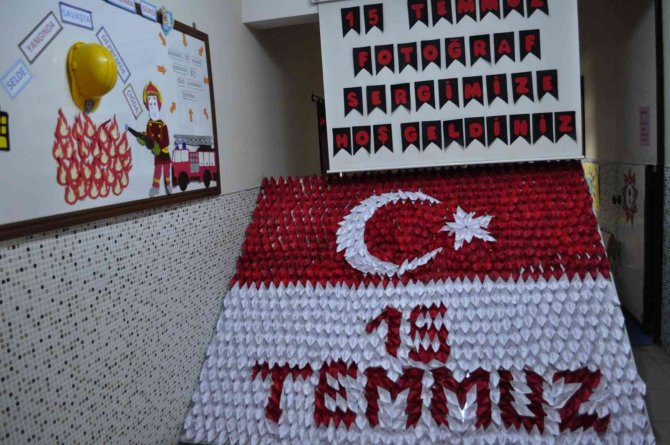 Afyonkarahisar’da 15 Temmuz Resim Sergisi Açıldı