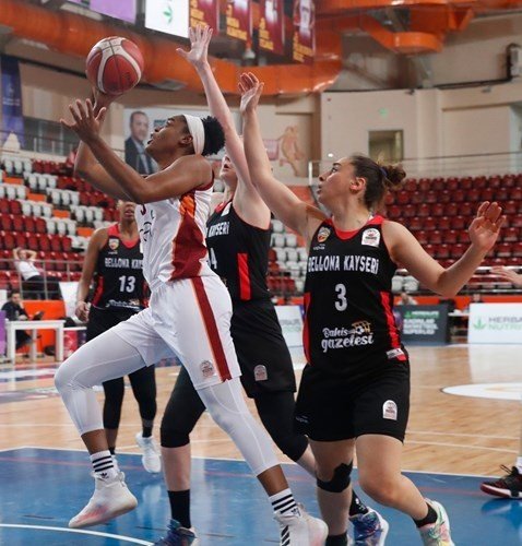 Kbsl: Galatasaray: 58 - Bellona Kayseri Basketbol:61