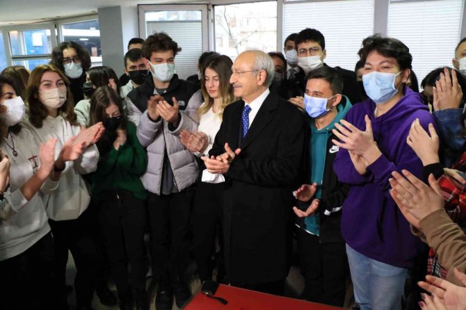 Chp Genel Başkanı Kemal Kılıçdaroğlu Gençlerle Buluştu