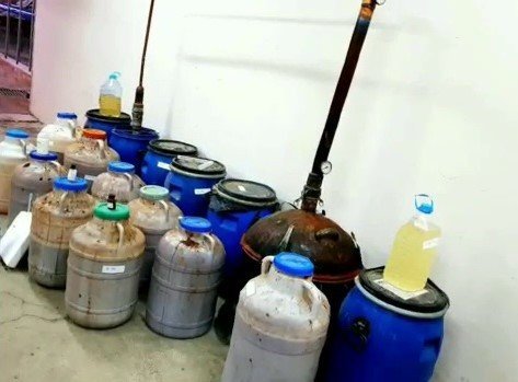 Çorum’da 576 Litre Kaçak İçki Ele Geçirildi