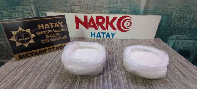 Hatay’da 2 Kilo Uyuşturucu Ele Geçirildi